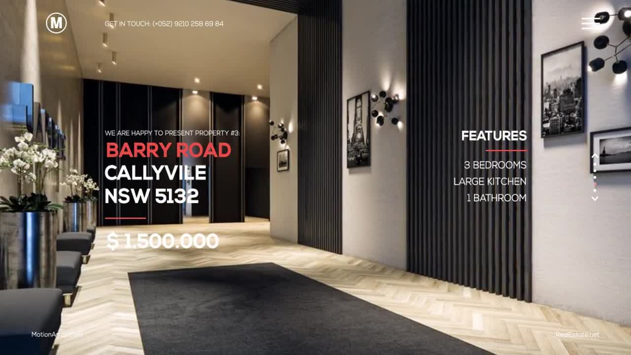 房地产幻灯片独特宣传素材库精选AE模板