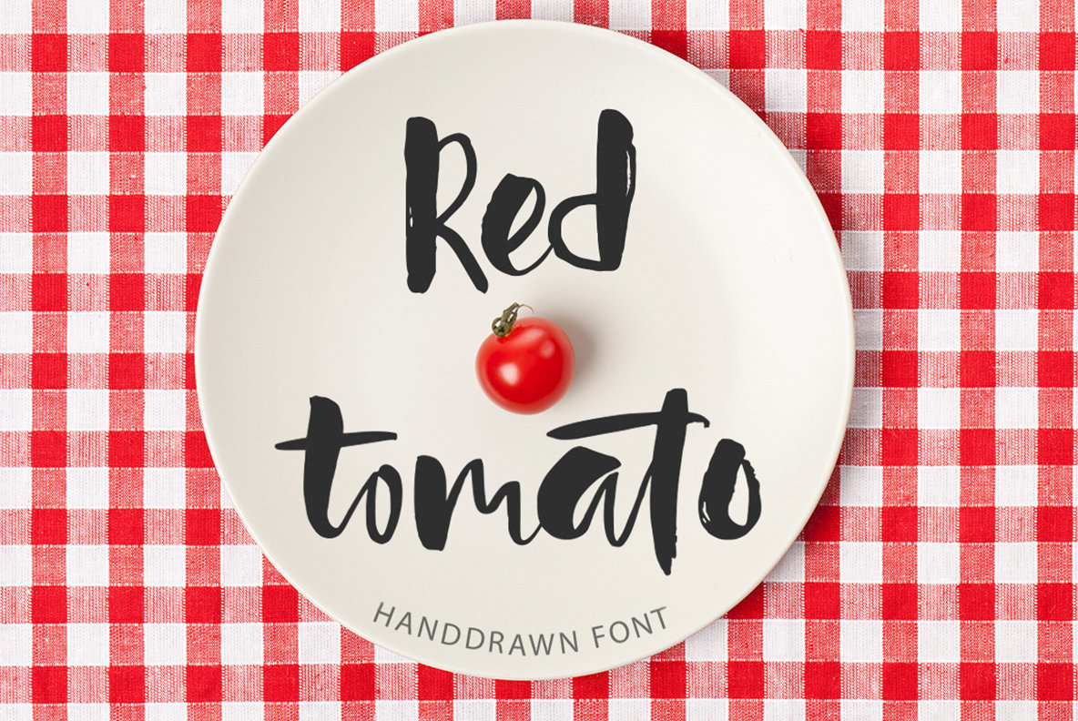 Red Tomato Font素材之家精选英文字体