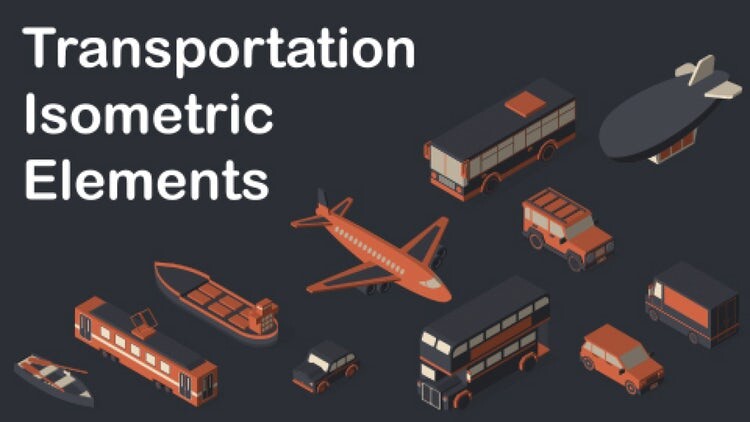 简洁多彩的动态动画素材库精选AE模板