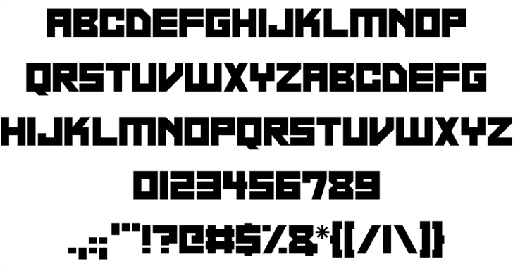 Neon Overdrive font插图1