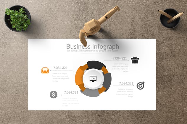 商业计划书演示PPT幻灯片设计文稿 AGIA Powerpoint Template插图(4)