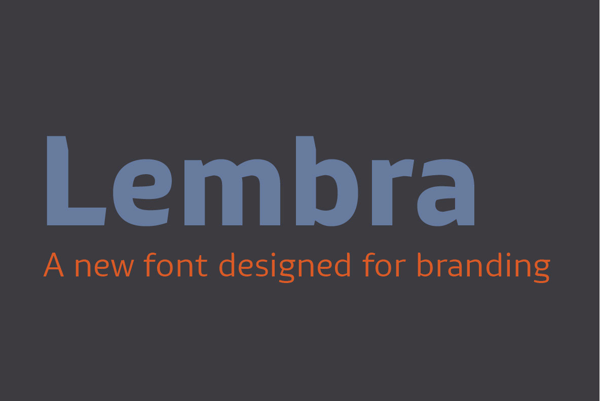 Lembra Font Family素材之家精选英文字体