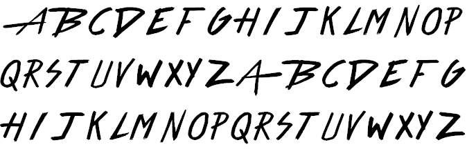 Battle Angel font插图1