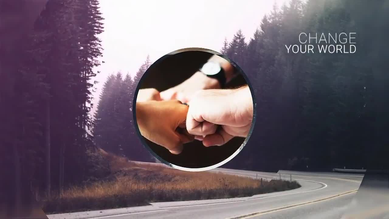 12个旋转时尚照片转场效果素材库精选PR模板