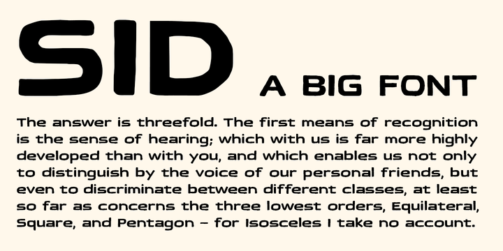 Sid Font Family插图2