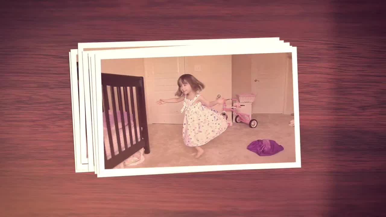 AE照片定格效果模板素材