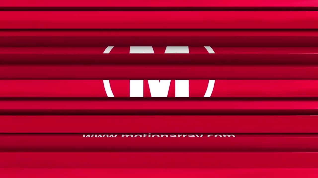 优雅地旋着的广告牌Logo图标素材库精选AE模板