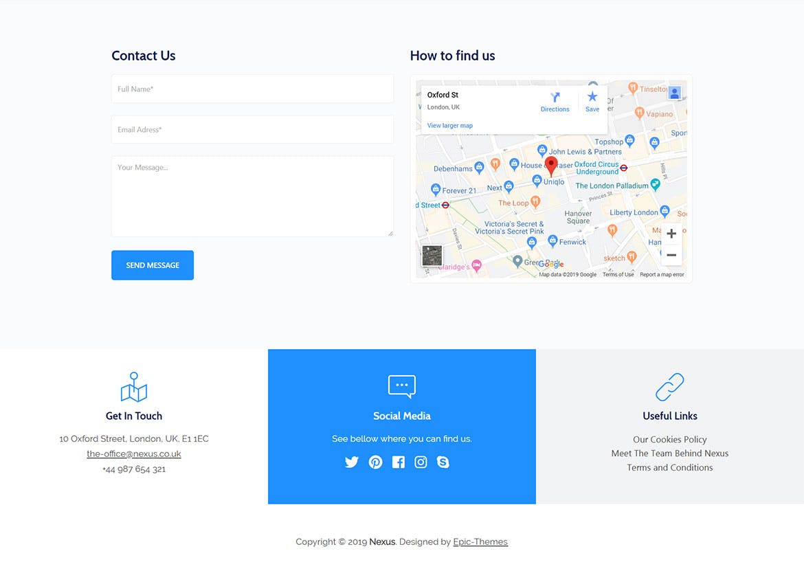 互联网技术服务/项目开发主题网站着陆页设计HTML模板素材库精选 Nexus – Premium SaaS Landing Page Template插图(5)