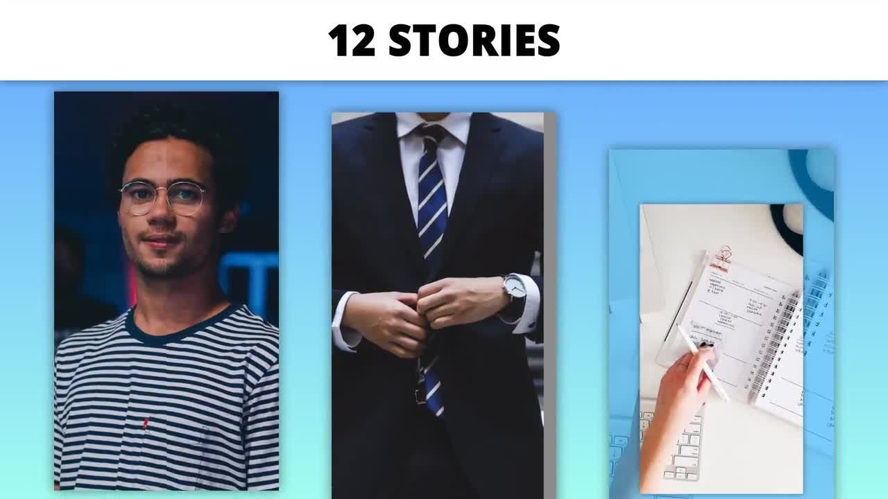 12个设计时尚且优雅的动画故事素材库精选AE模板