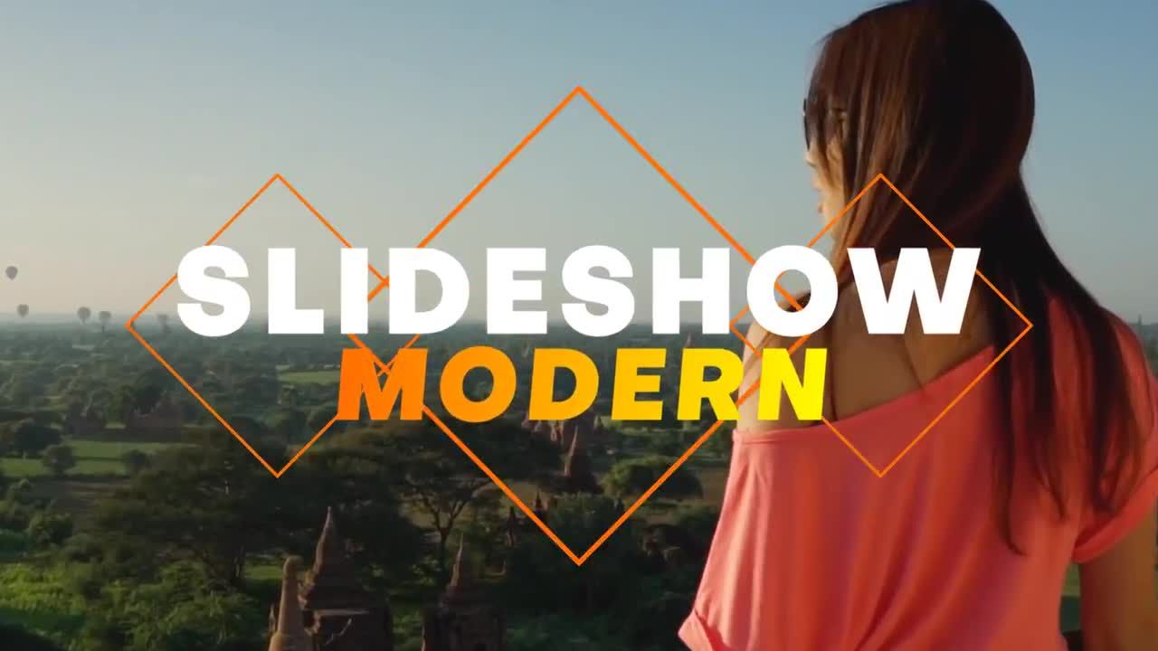 快速活力时尚的幻灯片宣传素材库精选AE模板