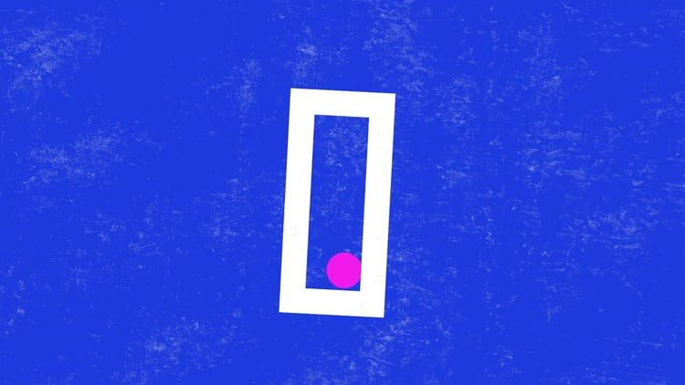 干净有趣的弹力球徽标素材库精选AE模板