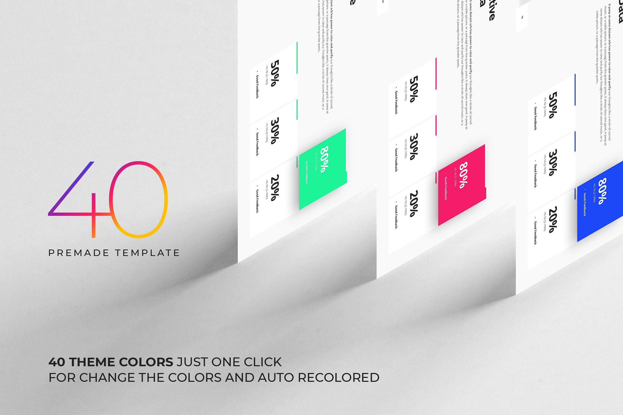 Voodoo-创意极简的PPT模板下载 [pptx]插图(2)