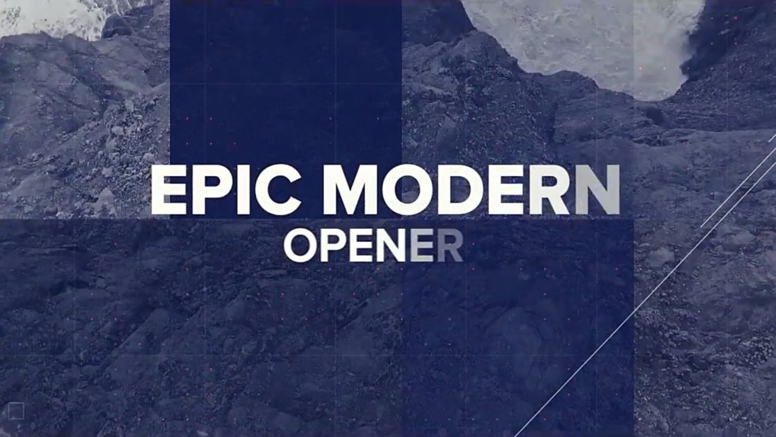 动态动画叠加效果文本动画和时尚过渡素材库精选AE模板