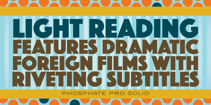 Phosphate Pro Full Family插图2