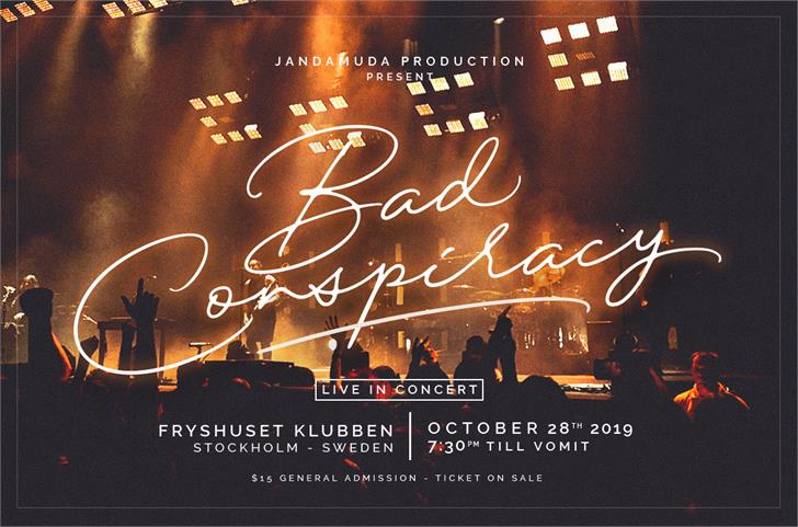 Excellent Signature Demo font插图7