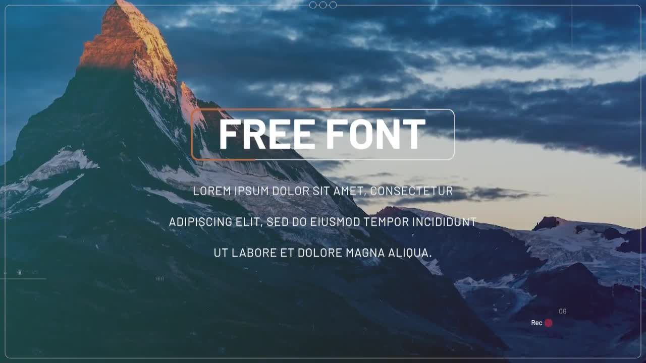 简约的商业演示pr幻灯片模板