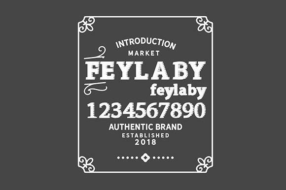 Feylaby Font素材之家精选英文字体