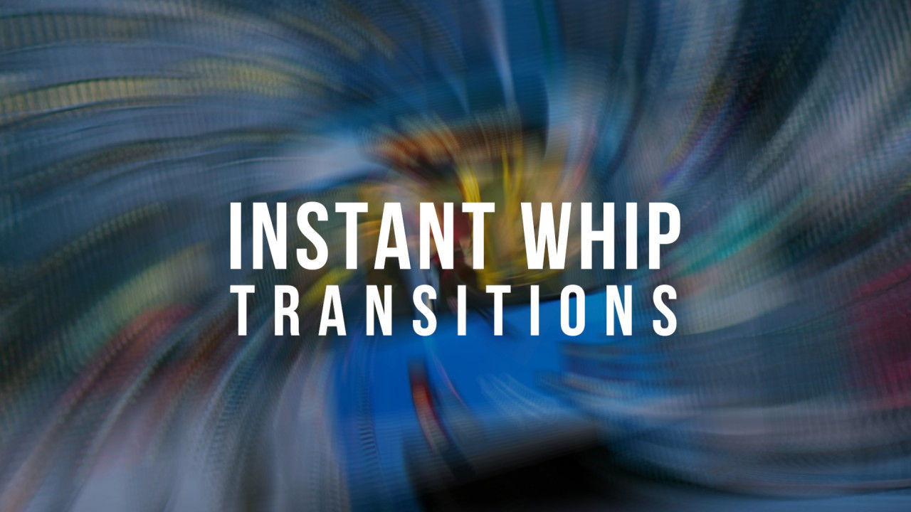 适用于粘合镜头的即时转换缩放过渡Pr模板