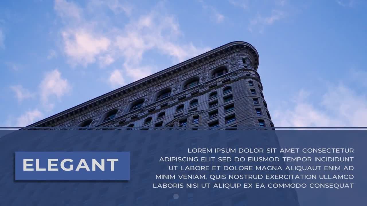 精美简洁现代商务介绍素材库精选AE模板