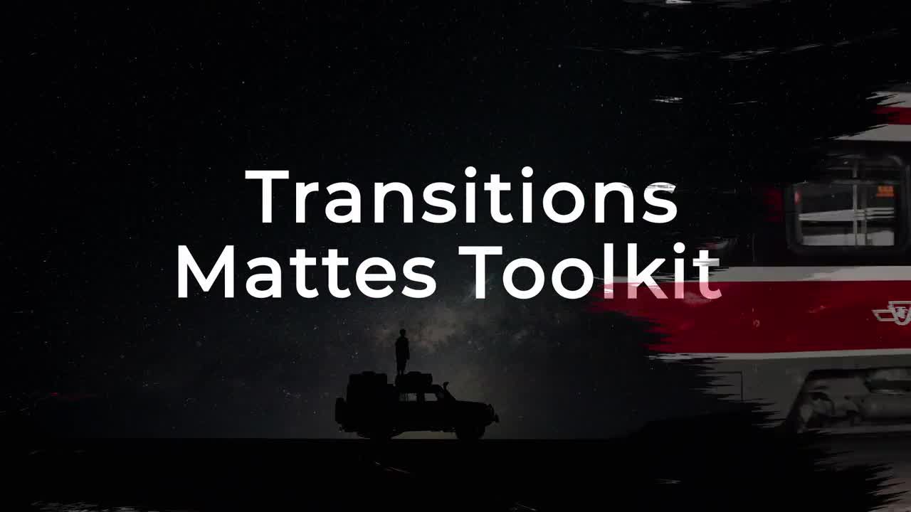 142个精美幻灯片过渡素材库精选AE模板