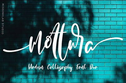 Mottura Font Duo素材之家精选英文字体