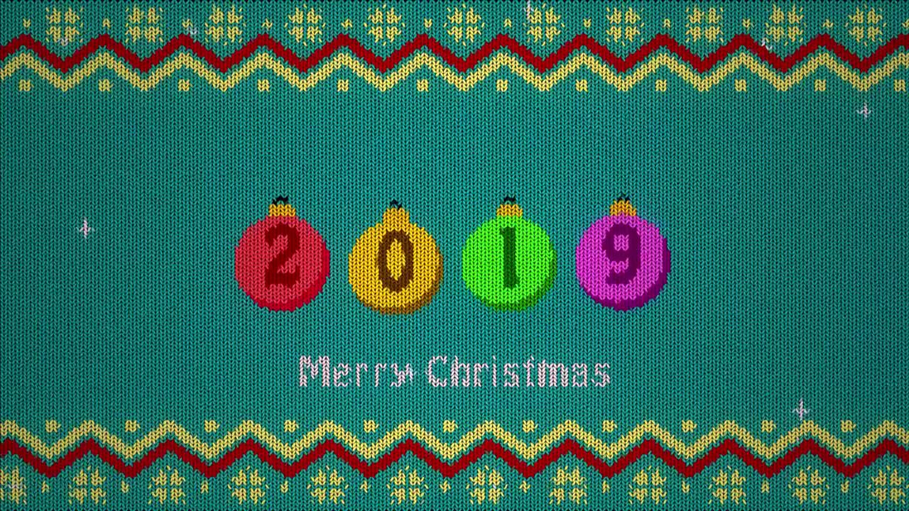 酷炫动态圣诞节标志素材库精选AE模板