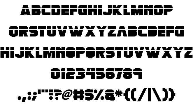 Retronoid font插图1 Retronoid font插图1