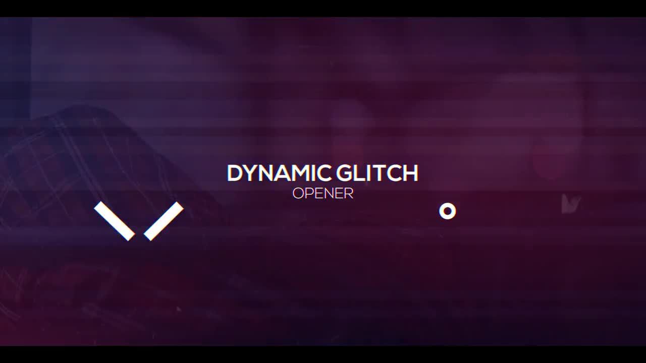 动态广告Glitch转场过渡素材库精选AE模板