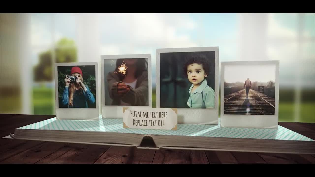 三维相册翻页空间场景动画包素材库精选AE模板