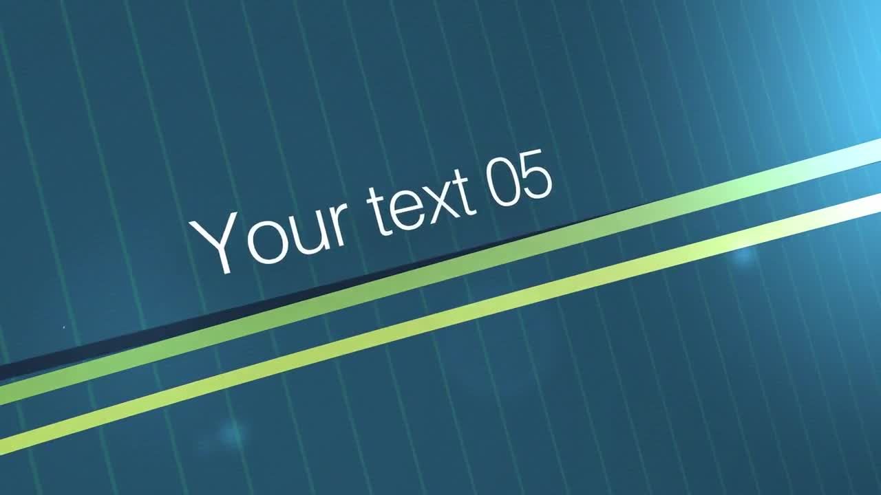 动态的商业技术广告介绍素材库精选AE模板