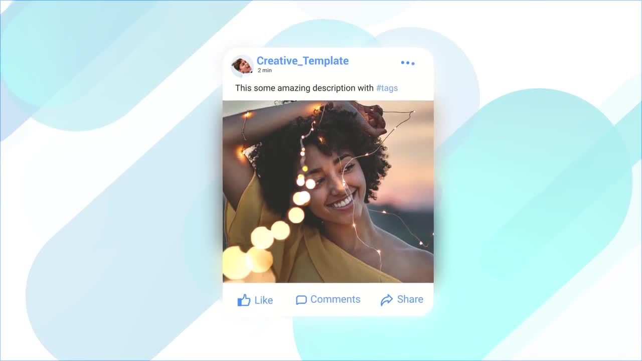 创造性的照片展示素材库精选AE模板