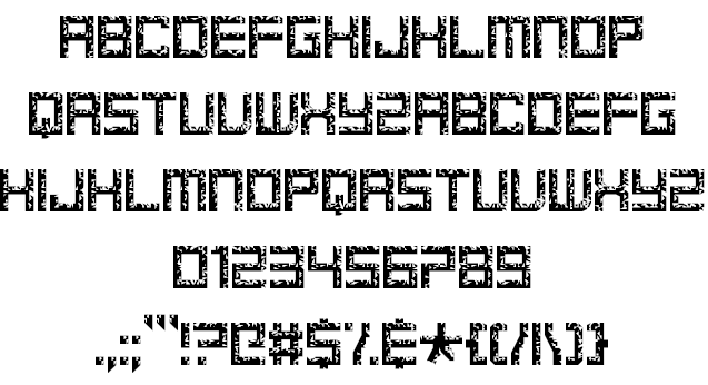 Magnetic Debris font插图4