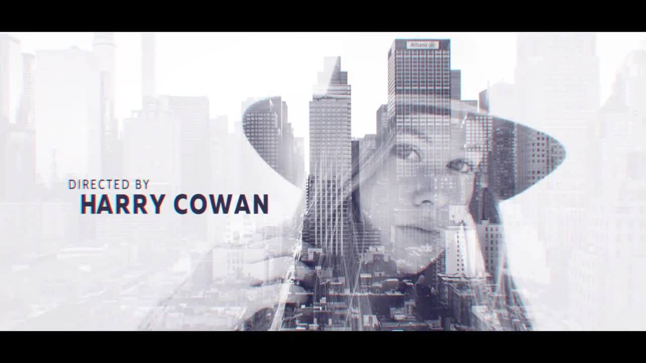 多重曝光的城市建筑商业演示素材库推荐PR模板