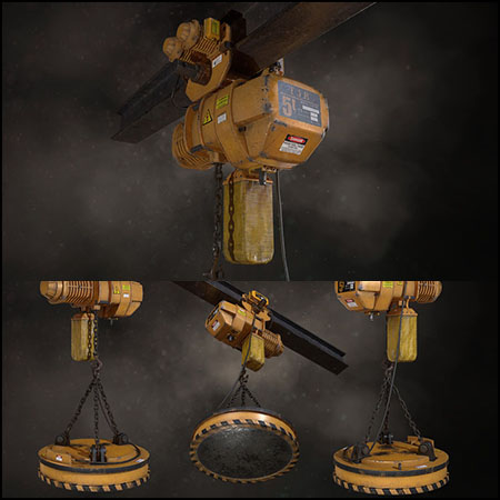 工业磁铁素材之家精选3D模型