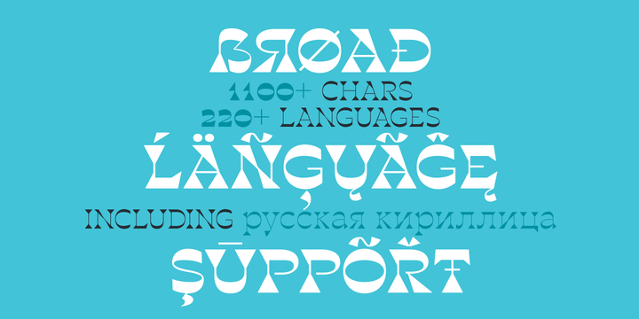 Blackest Font Family插图3