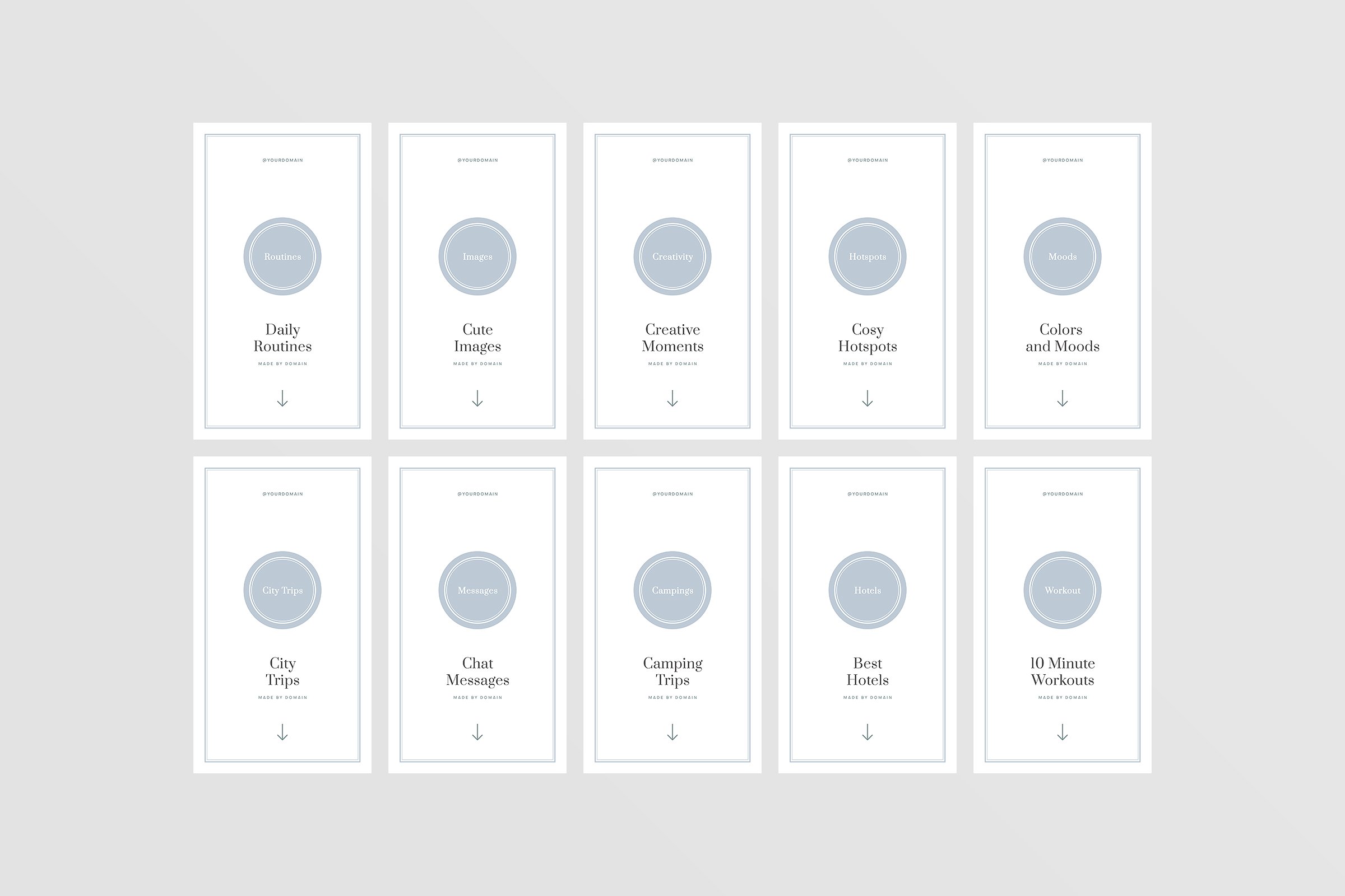 Instagram等新媒体社交媒体文章贴图设计模板素材库精选 Seattle Instagram Highlights插图(10)