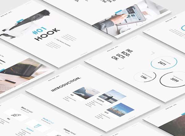 初创企业项目宣讲幻灯片模板 Startup Powerpoint