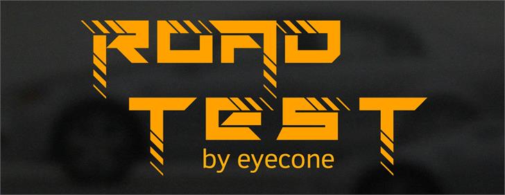 Roadtest font插图 Roadtest font插图