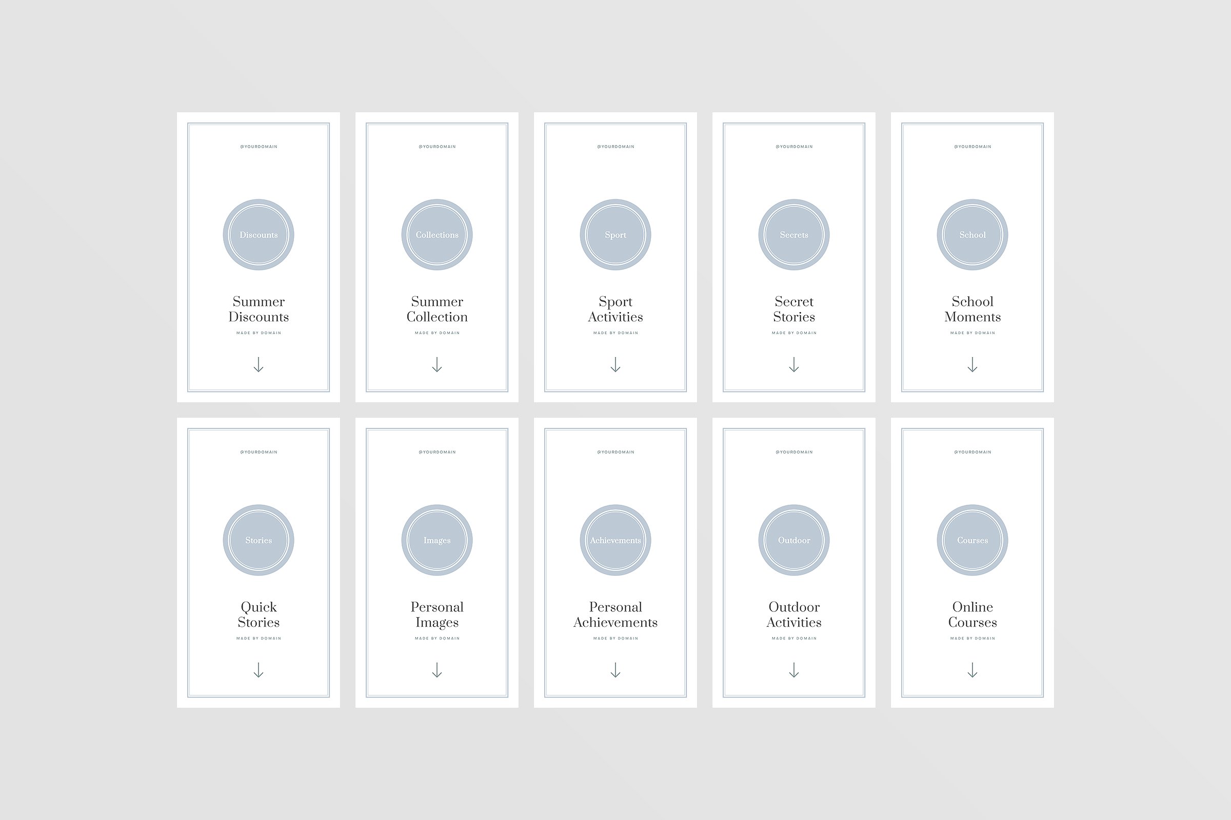 Instagram等新媒体社交媒体文章贴图设计模板素材库精选 Seattle Instagram Highlights插图(8)