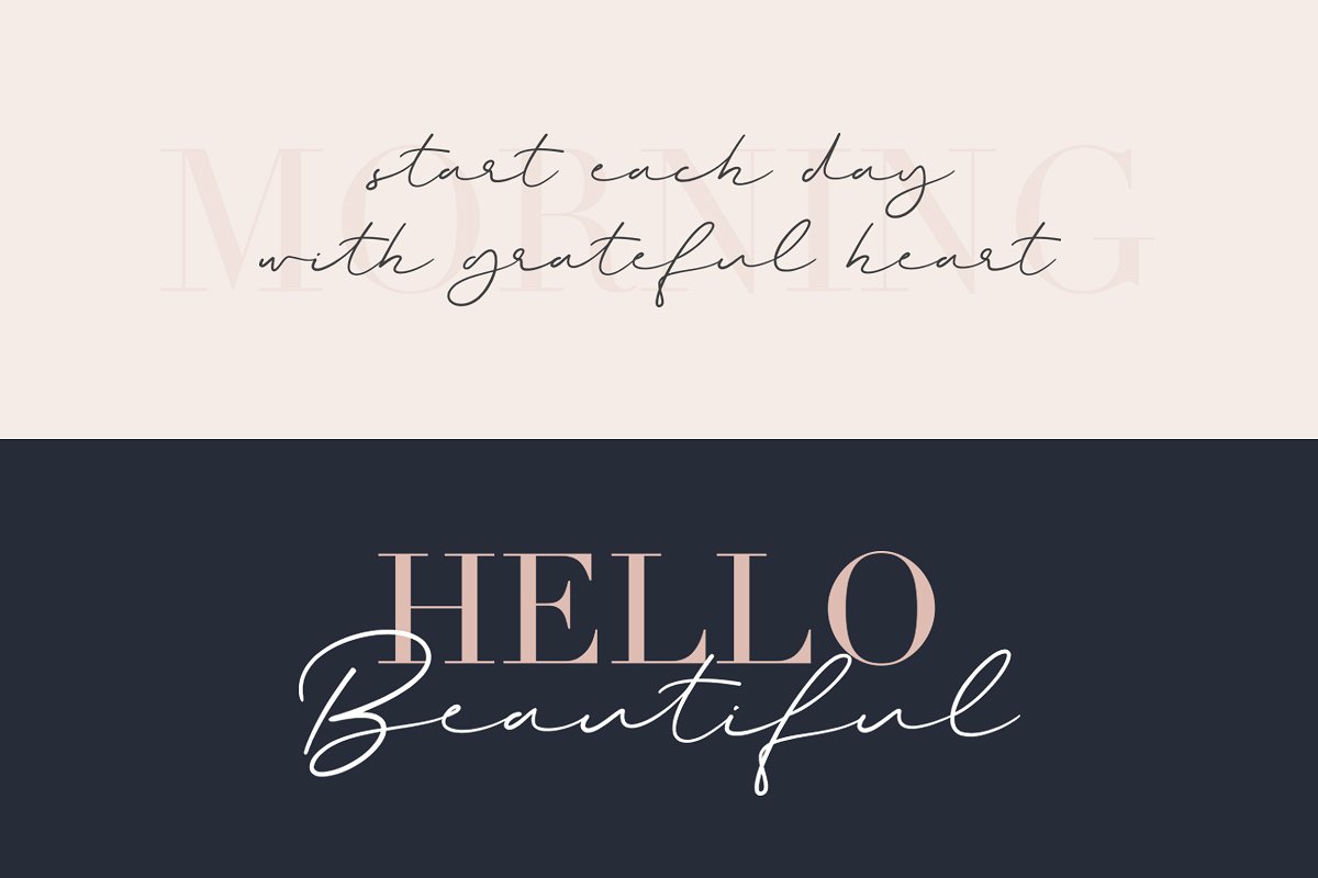 Magenta – 3 Luxury Signature Font插图3