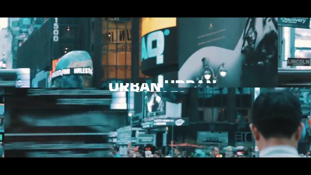 PR酷炫闪光动画开场模板