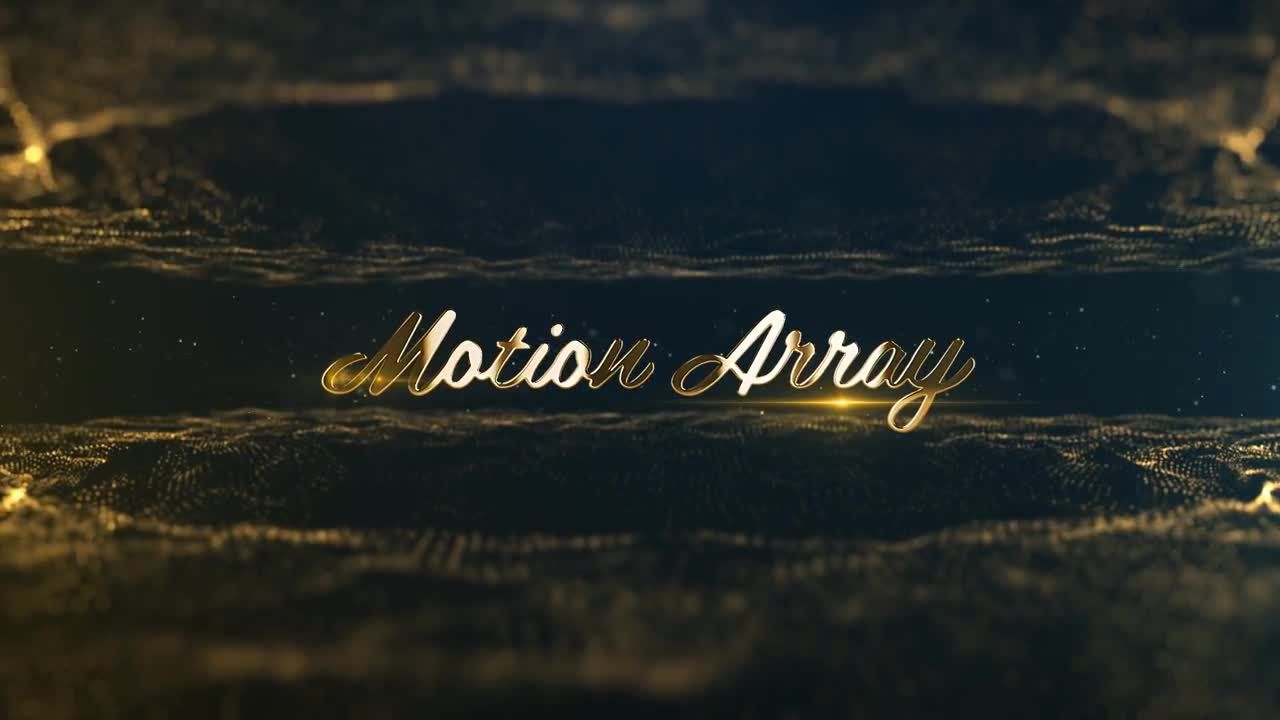 优雅的电影徽标显示素材库精选AE模板