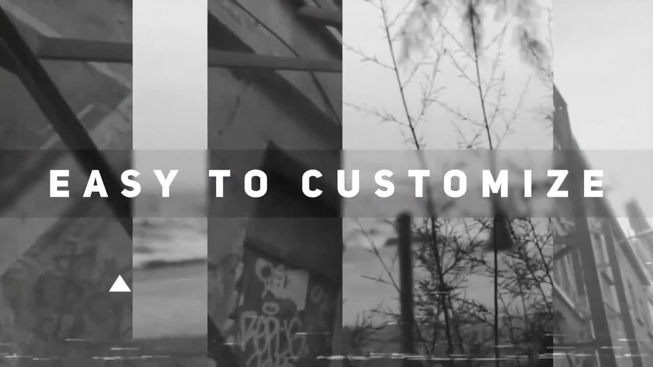 创意开瓶器快节奏视频卷轴素材库精选AE模板