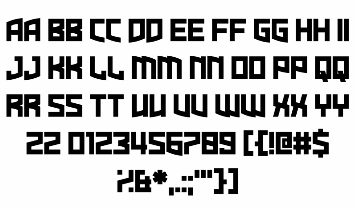 Dire Gramme font插图1