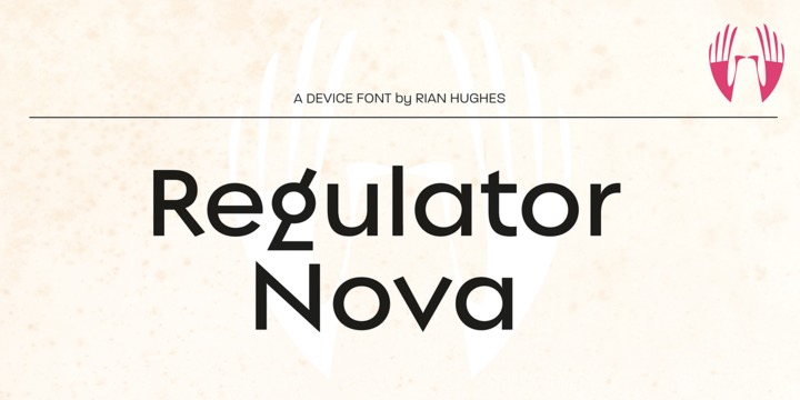 Regulator Nova Font Family素材之家精选英文字体