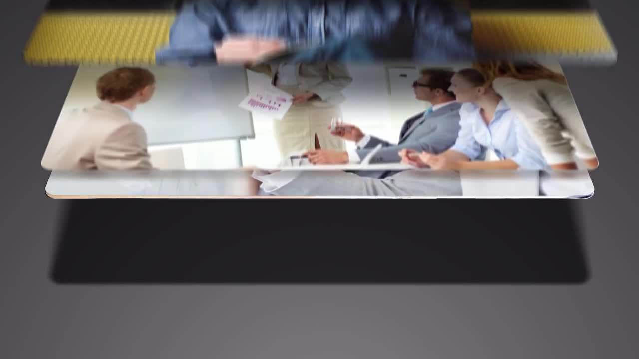 优雅秋季标志素材库精选AE模板