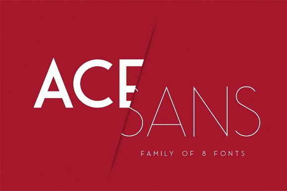 Ace Sans Font素材之家精选英文字体