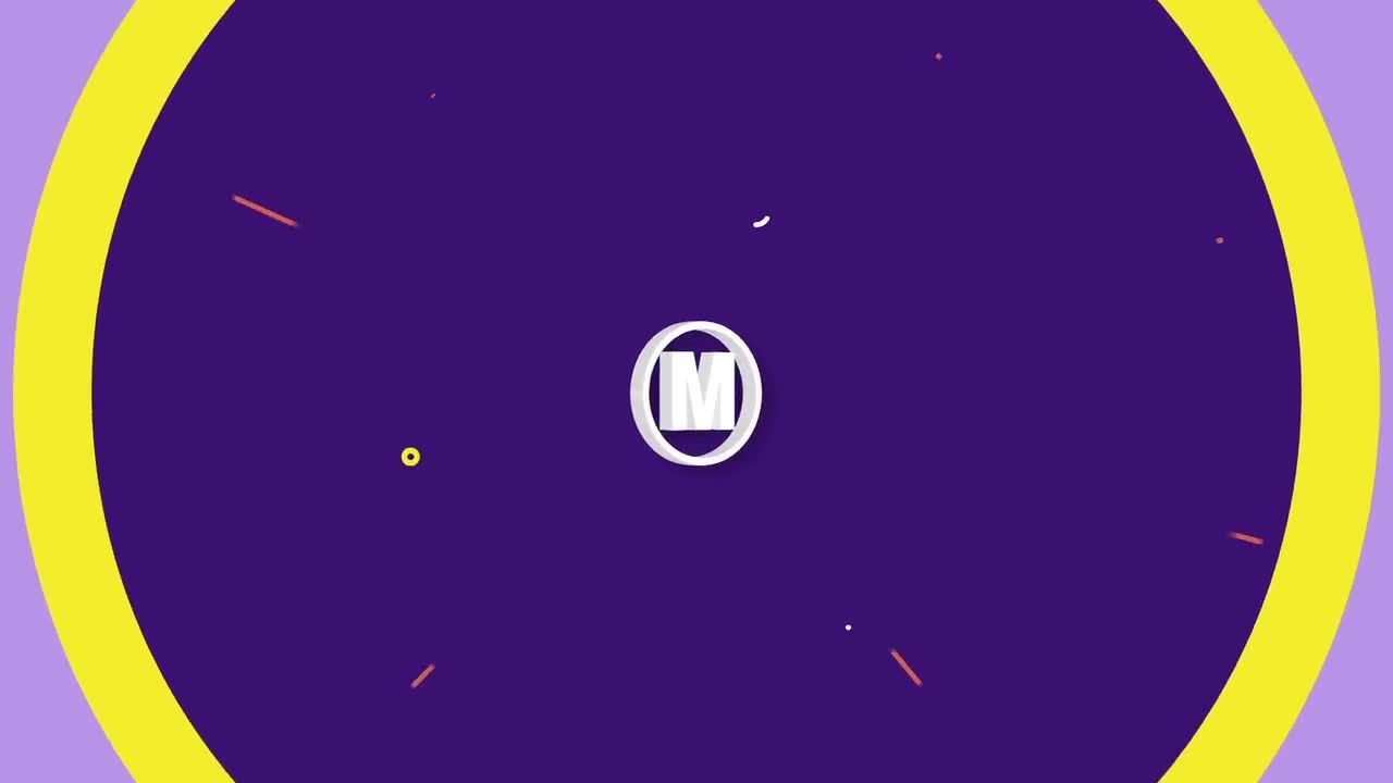 快速丰富多彩的徽标显示素材库精选AE模板