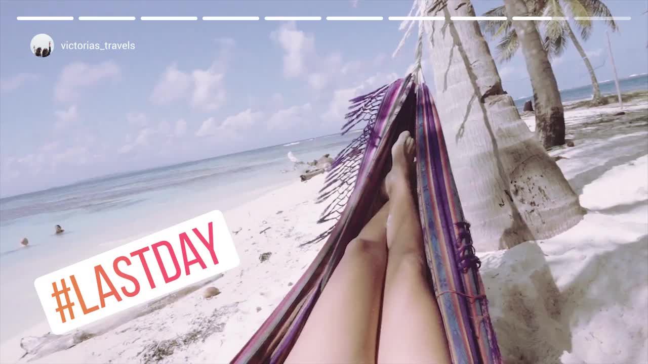 Instagram故事促销介绍素材库精选AE模板