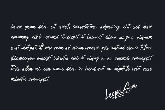 复古时尚衬线＆手写英文字体二重奏 Colorado Springs Font插图(7)